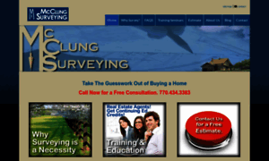 Mcclungsurveying.com thumbnail