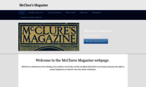 Mccluresmagazine.weebly.com thumbnail