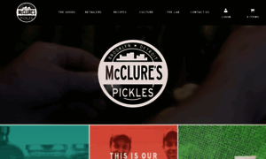 Mcclurespickles.com thumbnail