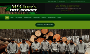 Mcclurestreeservice.com thumbnail