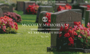 Mccollymemorials.com thumbnail