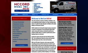 Mccordhvacinc.com thumbnail