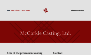 Mccorklecasting.com thumbnail