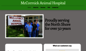 Mccormickanimalhospital.com thumbnail