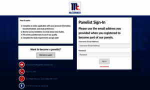 Mccormickconsumertesting.at-hand.net thumbnail