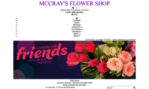 Mccraysflowershop.com thumbnail