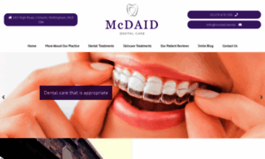 Mcdaiddentalcare.co.uk thumbnail