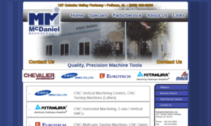 Mcdanielmachinery.com thumbnail