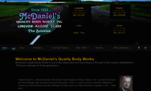 Mcdanielsqualitybodyworks.com thumbnail