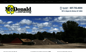 Mcdonaldcontracting.com thumbnail