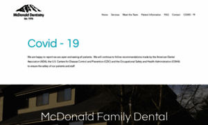 Mcdonaldfamilydental.com thumbnail
