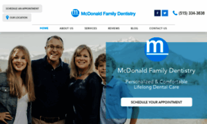 Mcdonaldfamilydentistry.com thumbnail