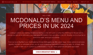 Mcdonaldmenu.co.uk thumbnail