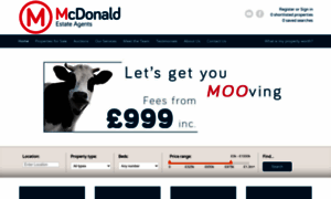 Mcdonaldproperty.co.uk thumbnail