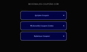 Mcdonalds-coupons.com thumbnail