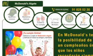 Mcdonaldsalgete.com thumbnail