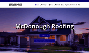 Mcdonough-roofing.com thumbnail