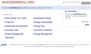 Mced2005seoul.org thumbnail