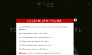 Mcgeheeschool.com thumbnail