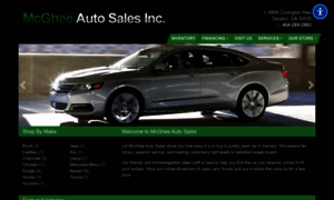 Mcgheeautosales.com thumbnail