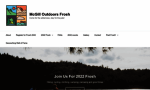 Mcgilloutdoorsfrosh.com thumbnail