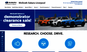 Mcgrathsubaruliverpool.com.au thumbnail