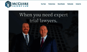 Mcguireinjurylaw.com thumbnail