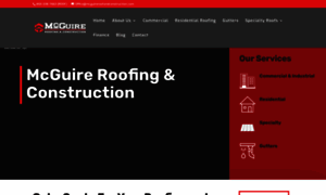 Mcguireroofandconstruction.com thumbnail