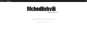 Mchedlishvili.me thumbnail