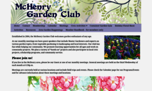 Mchenrygardenclub.com thumbnail