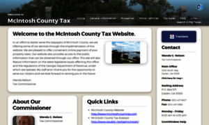 Mcintoshcountytax.com thumbnail