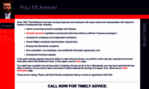 Mckeever.com thumbnail