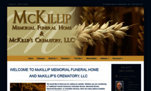 Mckillipfuneralhome.com thumbnail