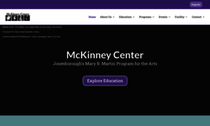 Mckinneycenter.com thumbnail