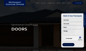 Mcknightgaragedoorsvictoria.com.au thumbnail