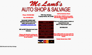 Mclambsauto.com thumbnail