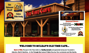 Mcleansoletimecafe.com thumbnail