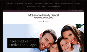 Mclemorefamilydental.com thumbnail