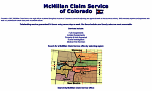 Mcmillanclaimservice.com thumbnail