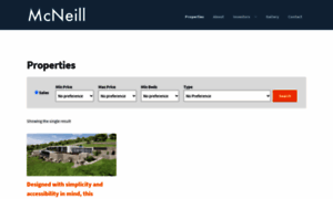 Mcneillproperty.com thumbnail