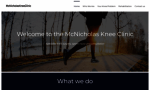 Mcnicholaskneeclinic.co.uk thumbnail