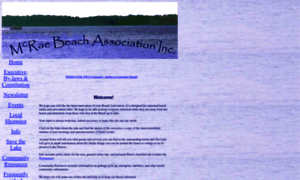 Mcraebeachassociation.com thumbnail