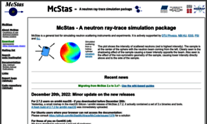 Mcstas.org thumbnail