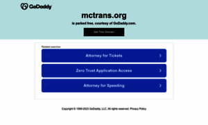 Mctrans.org thumbnail