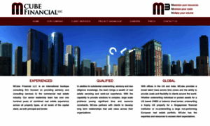 Mcubefinancial.com thumbnail