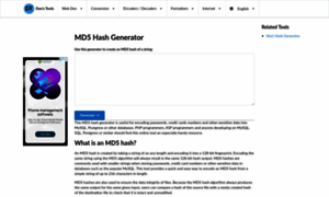 Md5hashgenerator.com thumbnail