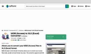 Mdb-access-to-xls-excel-converter.en.softonic.com thumbnail