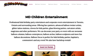 Mdchildrenentertainment.com thumbnail