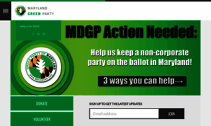 Mdgreens.org thumbnail