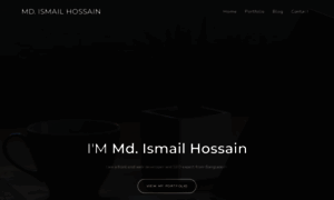 Mdismailhossain.com thumbnail